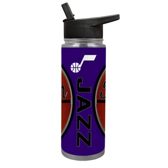 Utah Jazz 24oz. Jr. Thirst Game Ball Hydration Bottle