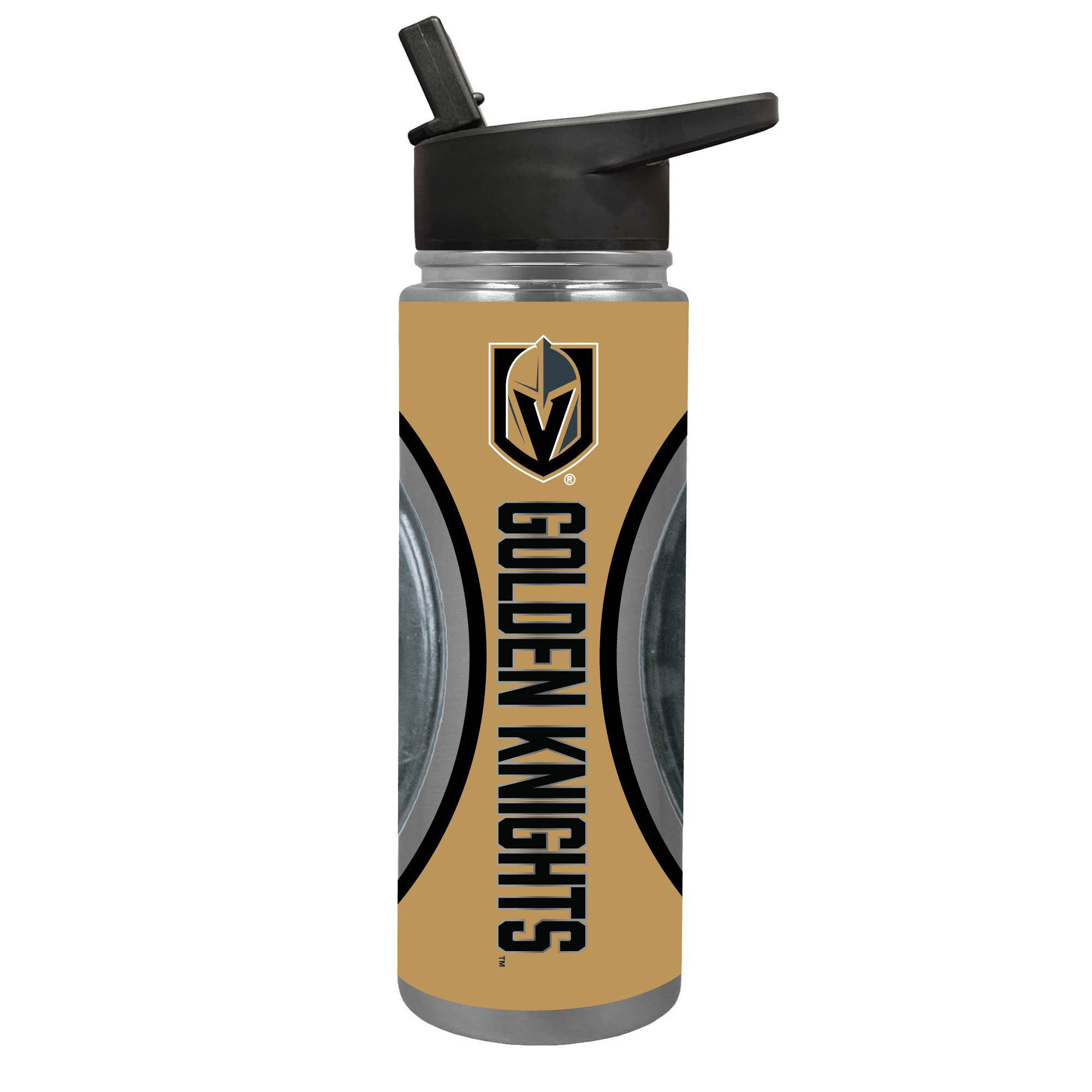 Vegas Golden Knights 24oz. Jr. Thirst Game Puck Hydration Bottle Vegas Golden Knights 24oz. Jr. Thirst Game Puck Hydration Bottle