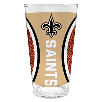 New Orleans Saints 16oz. Game Ball Pint Glass