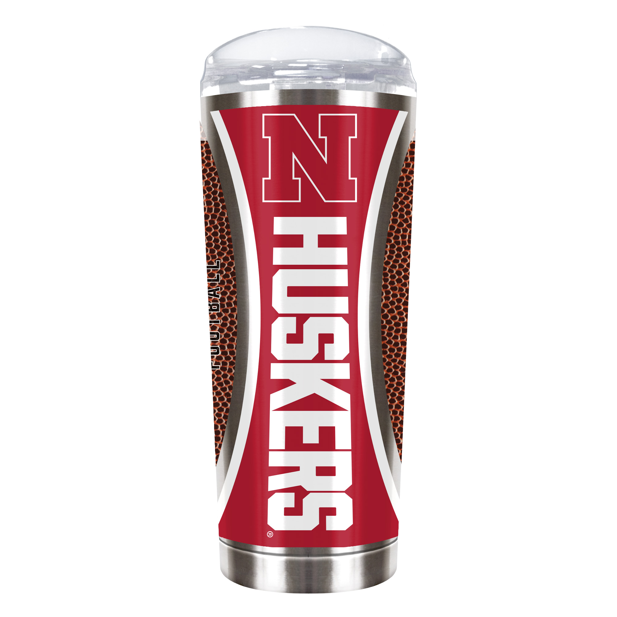 Nebraska Huskers 18oz. Roadie Game Ball Tumbler