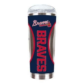 Atlanta Braves 18oz. Roadie Game Ball Tumbler