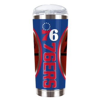 Philadelphia 76ers 18oz. Roadie Game Ball Tumbler