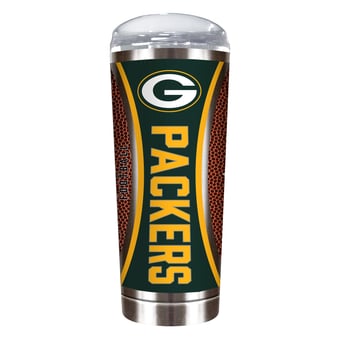 Green Bay Packers 18oz. Roadie Game Ball Tumbler