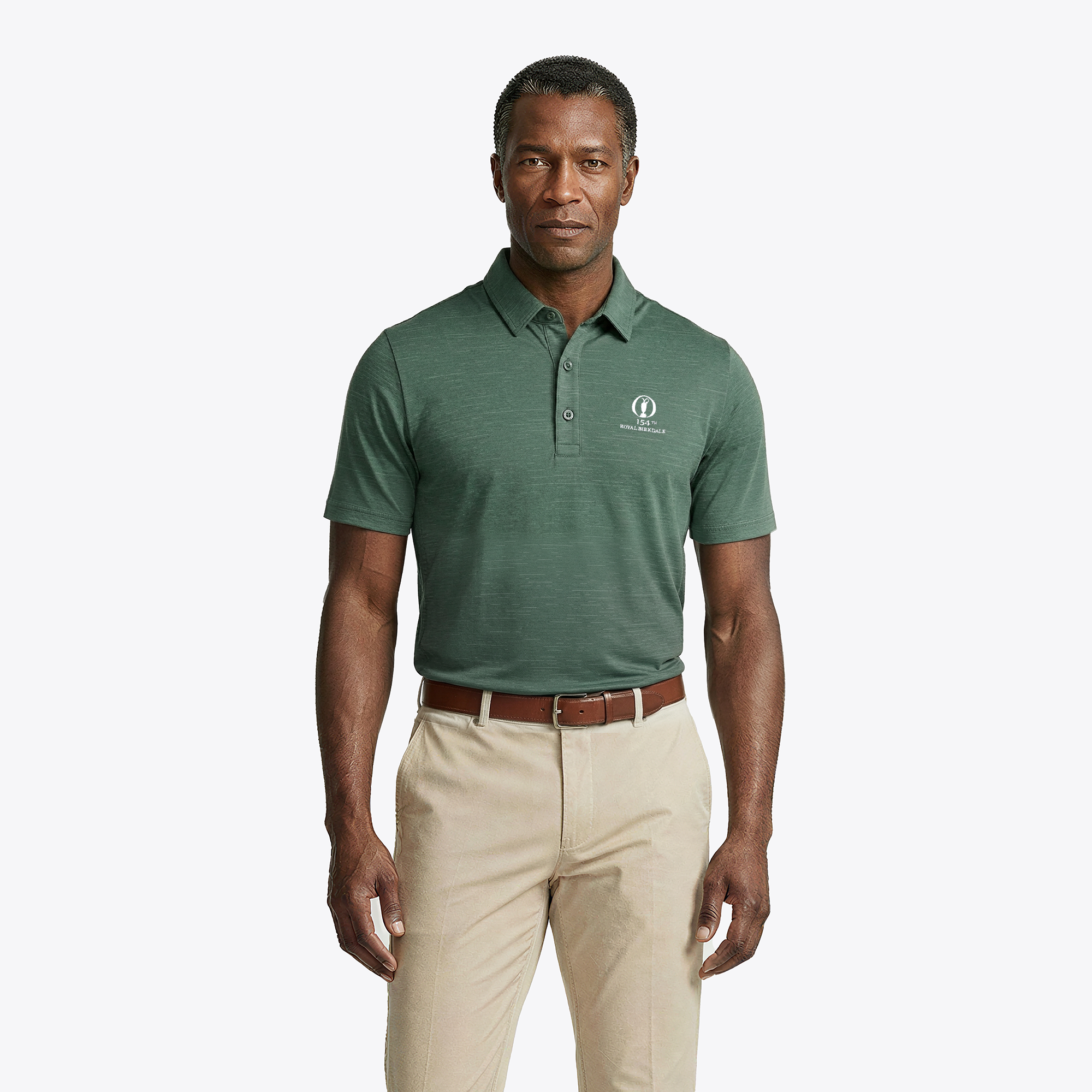 Polo The 154th Open Royal Birkdale Travis Mathew Heater - Verde