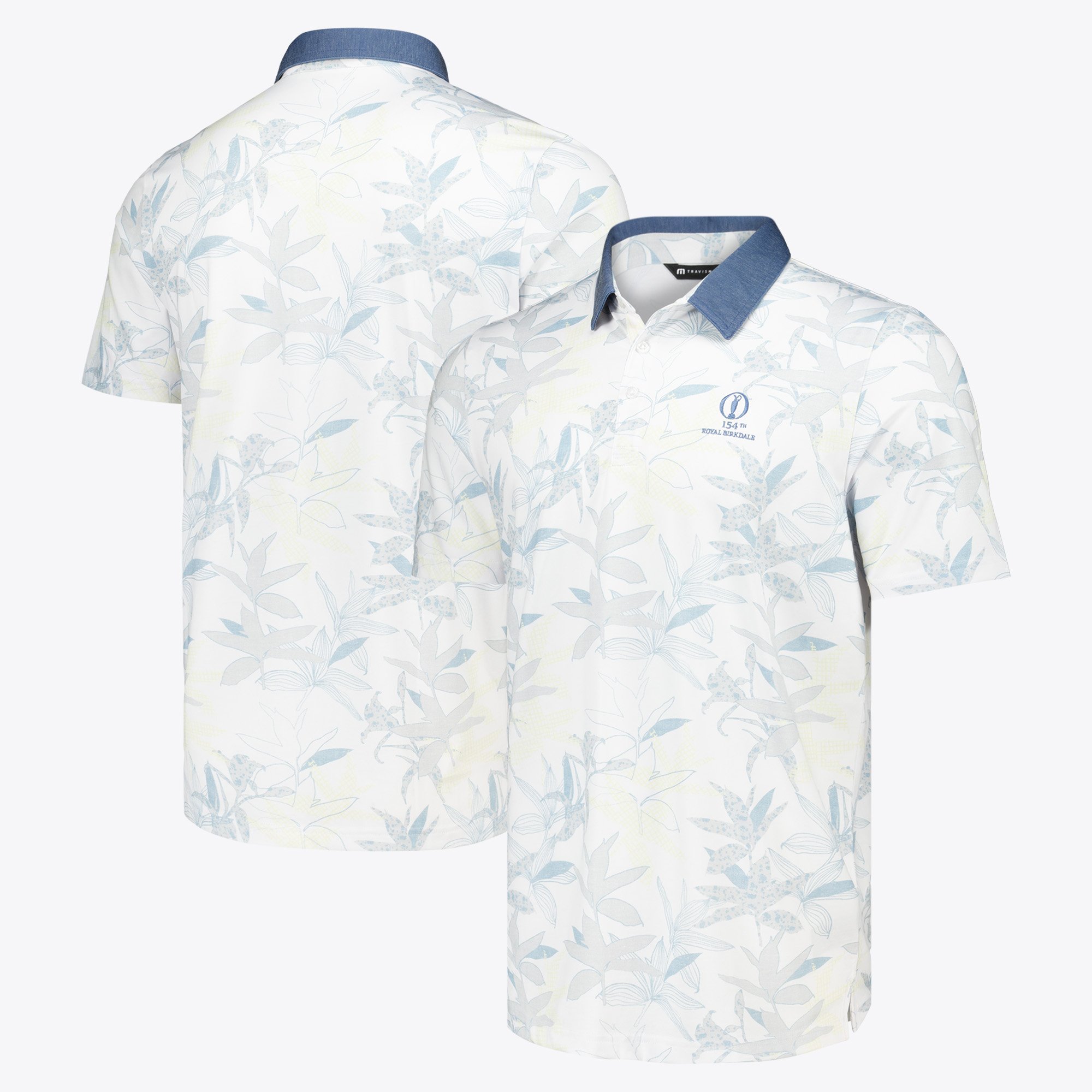 Polo The 154th Open Royal Birkdale Travis Mathew Featherweight Drift - Bianco