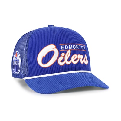 Men's '47  Royal Edmonton Oilers Double Header Mesh Hitch Adjustable Hat