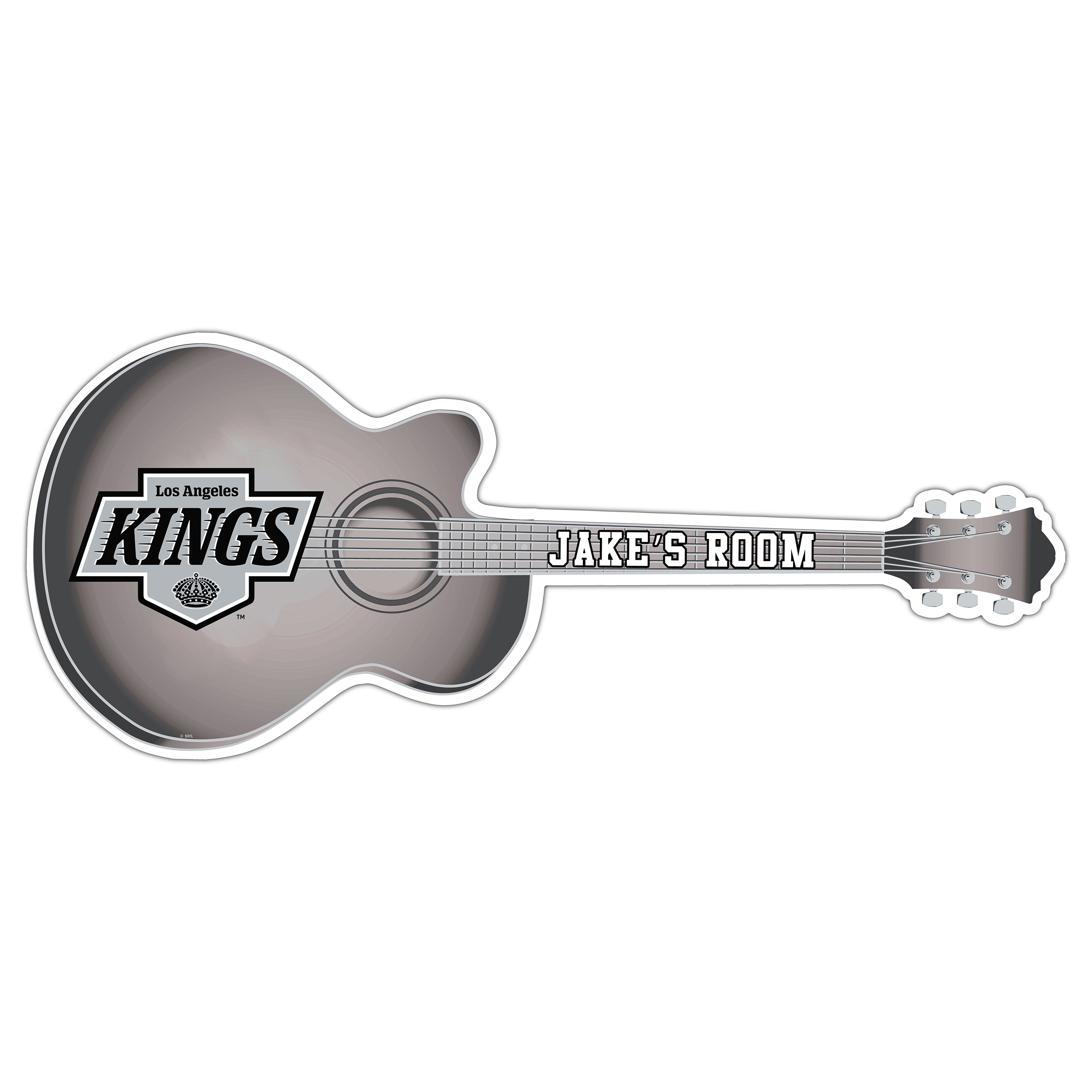 Los Angeles Kings 24" Customizable Guitar Sign