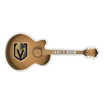 Vegas Golden Knights 24" Customizable Guitar Sign