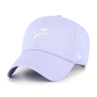 Women's '47  Purple Detroit Lions Base Runner Ballpark Clean Up Adjustable Hat