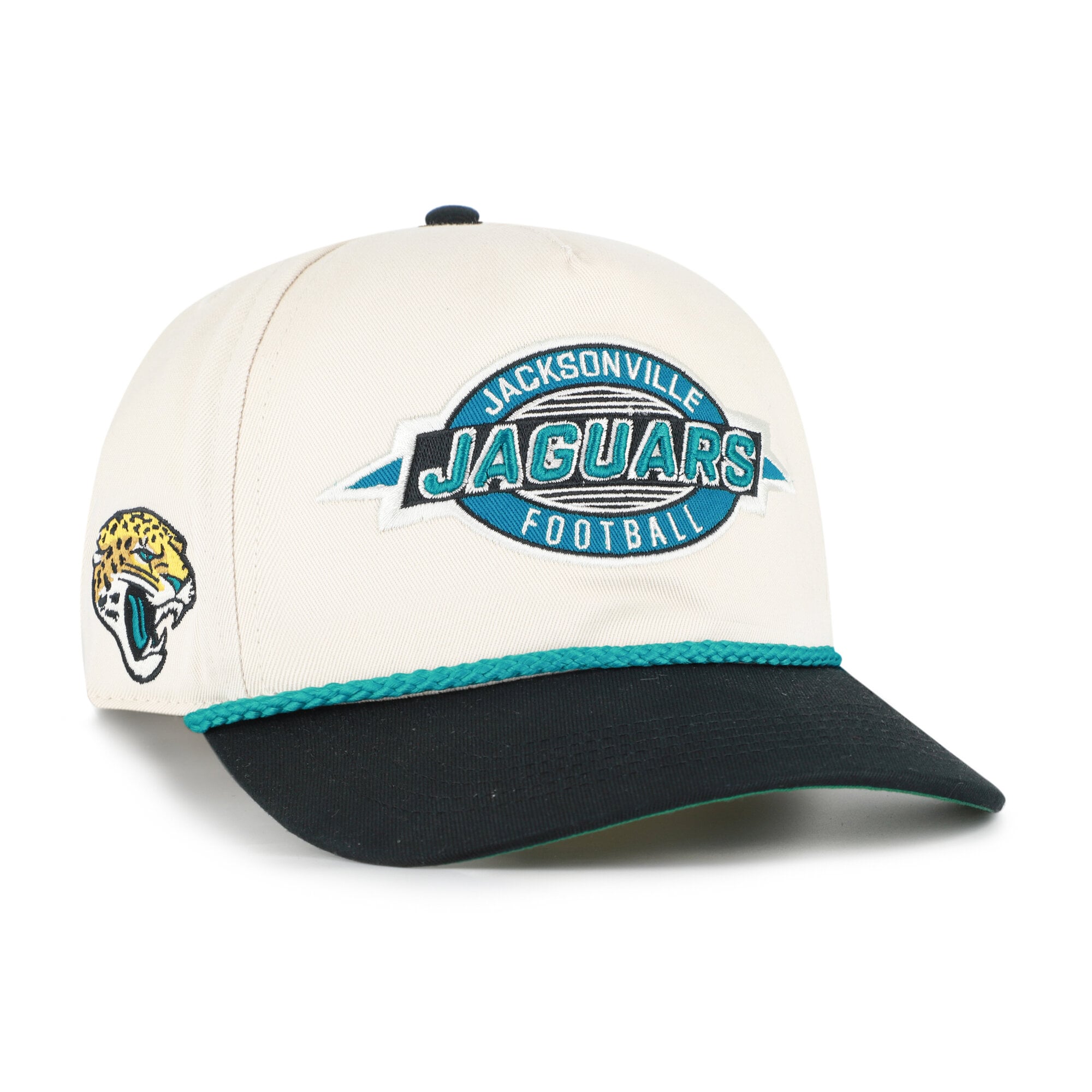 Men’s ’47 Natural Jacksonville Jaguars Frame Out Two Tone Hitch Adjustable Hat Men’s ’47 Natural Jacksonville Jaguars Frame Out Two Tone Hitch Adjustable Hat