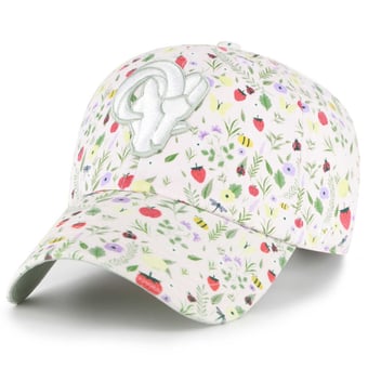 Women's '47  Light Pink Los Angeles Rams Posey Clean Up Adjustable Hat