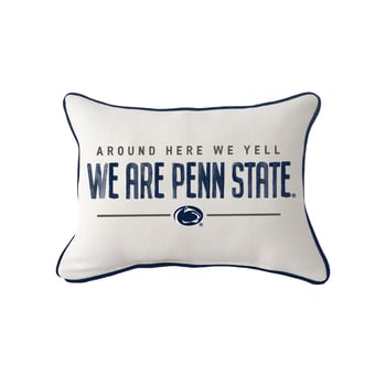 Little Birdie  Penn State Nittany Lions Rectangular Piped Pillow