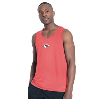 Men's MSX by Michael Strahan  Red Kansas City Chiefs Energy Scoop Neck Tank Top