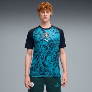 Maillot Prematch Manchester City 2025/26, vue 3