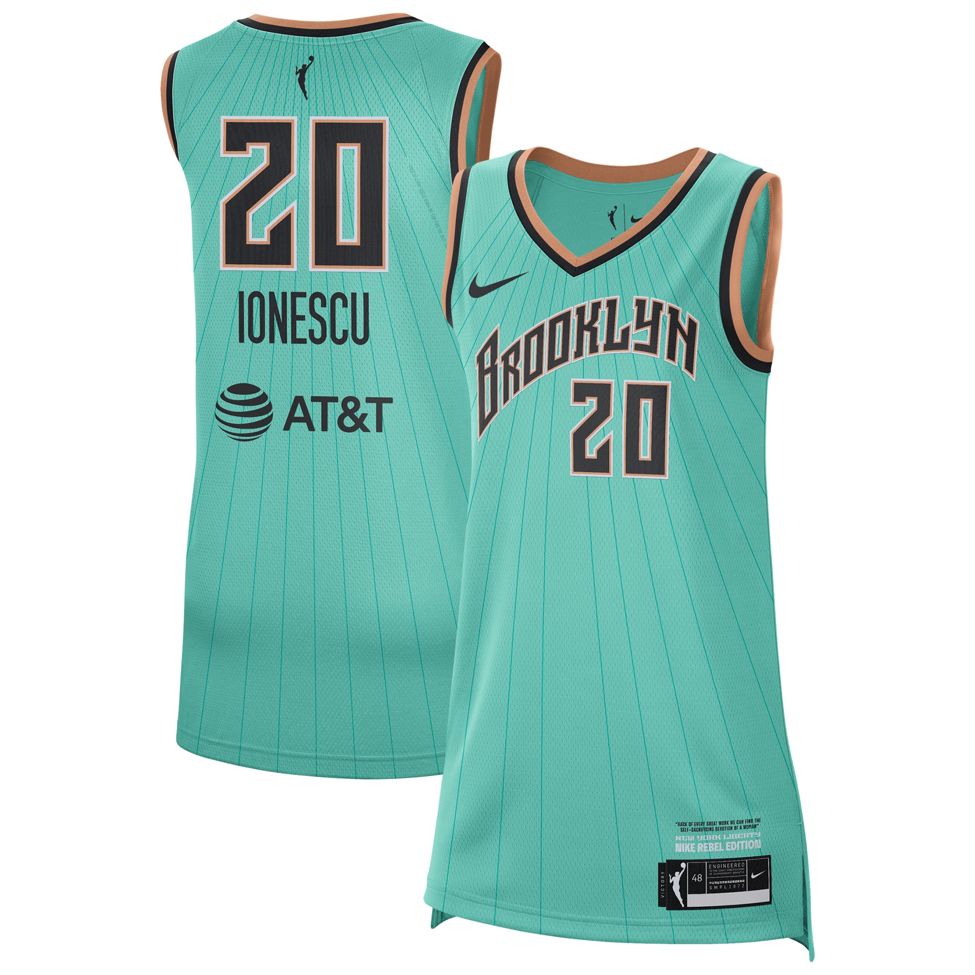 Camiseta Nike Rebel de New York Liberty - Sabrina Ionescu - Unisex