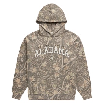 Men's Uscape Apparel  Camo Alabama Crimson Tide Back Bay Fleece Hoodie