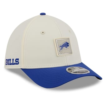 Men's New Era  Cream/Royal Buffalo Bills 2026 NFL Training Camp 39THIRTY Flex Hat