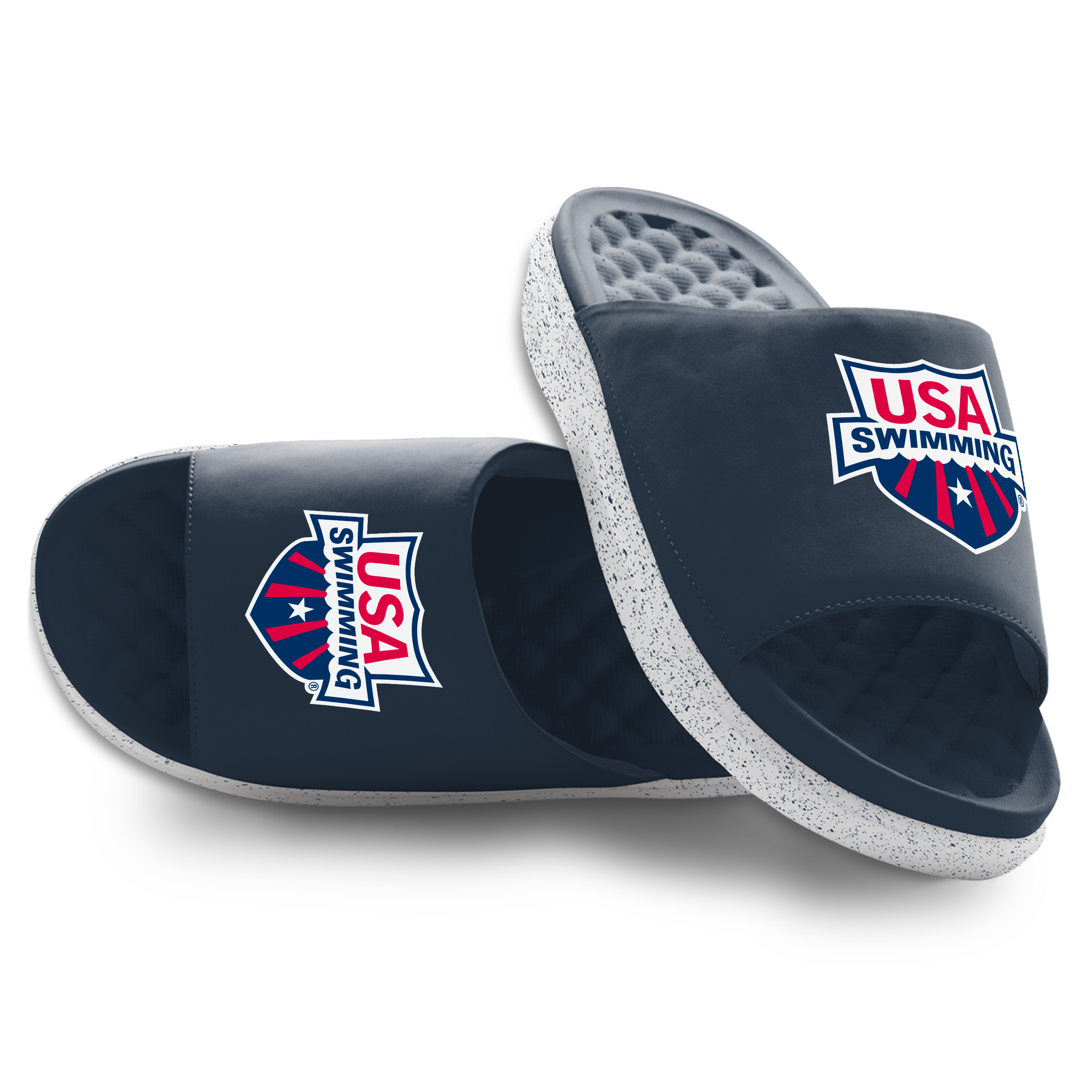Unisex ISlide  USA Swimming Motive Slide Sandals