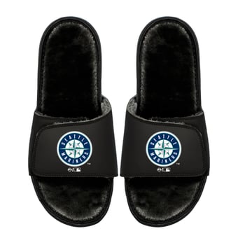 Youth ISlide  Seattle Mariners Logo Fur Slide Sandals