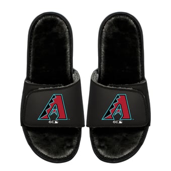 Youth ISlide  Arizona Diamondbacks Logo Fur Slide Sandals