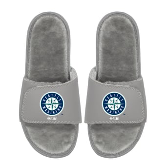 Unisex ISlide  Seattle Mariners Logo Fur Slide Sandals