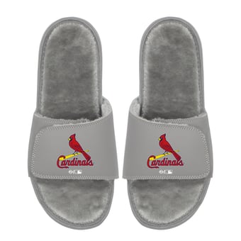 Unisex ISlide  St. Louis Cardinals Logo Fur Slide Sandals