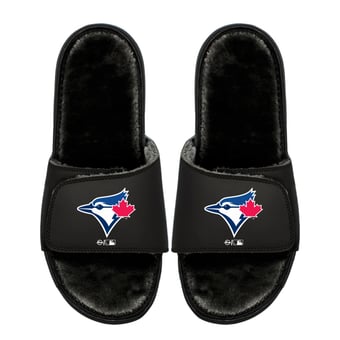 Unisex ISlide  Toronto Blue Jays Logo Fur Slide Sandals
