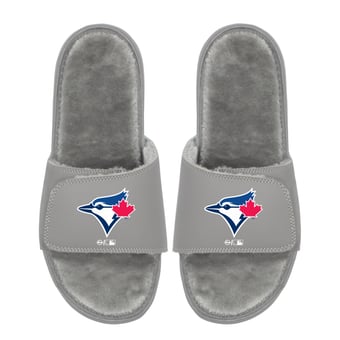 Unisex ISlide  Toronto Blue Jays Logo Fur Slide Sandals