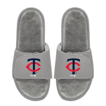 Unisex ISlide  Minnesota Twins Logo Fur Slide Sandals