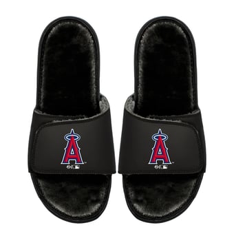 Unisex ISlide  Los Angeles Angels Logo Fur Slide Sandals