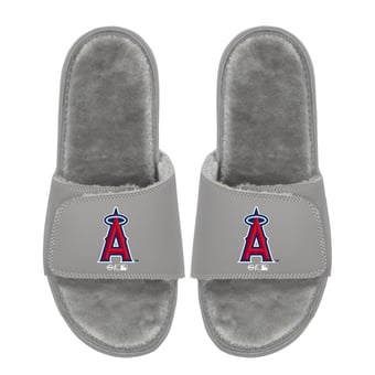 Unisex ISlide  Los Angeles Angels Logo Fur Slide Sandals
