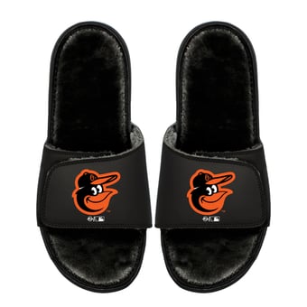 Unisex ISlide  Baltimore Orioles Logo Fur Slide Sandals