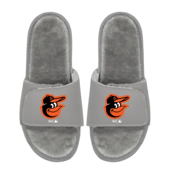 Unisex ISlide  Baltimore Orioles Logo Fur Slide Sandals