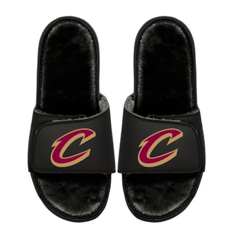 Youth ISlide  Cleveland Cavaliers Logo Fur Slide Sandals