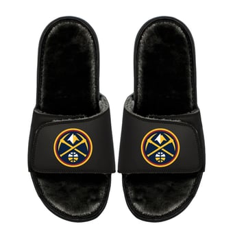 Youth ISlide  Denver Nuggets Logo Fur Slide Sandals