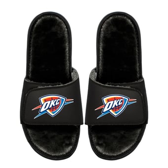 Unisex ISlide  Oklahoma City Thunder Logo Fur Slide Sandals