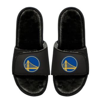 Unisex ISlide  Golden State Warriors Logo Fur Slide Sandals