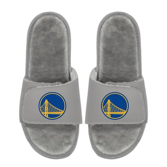 Unisex ISlide  Golden State Warriors Logo Fur Slide Sandals