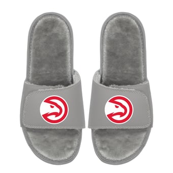 Unisex ISlide  Atlanta Hawks Logo Fur Slide Sandals