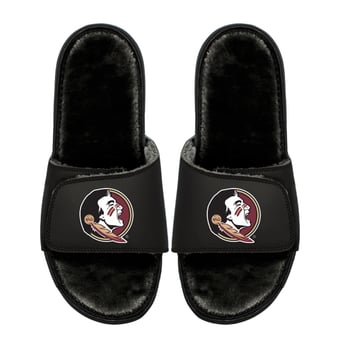 Youth ISlide  Florida State Seminoles Logo Fur Slide Sandals