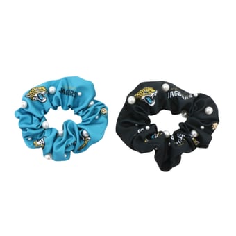 Brianna Cannon  Jacksonville Jaguars 2-Pack Dual Scrunchie Set