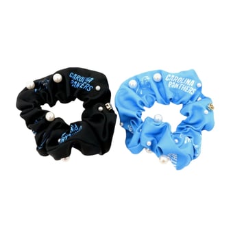 Brianna Cannon  Carolina Panthers 2-Pack Dual Scrunchie Set