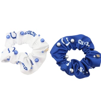 Brianna Cannon  Indianapolis Colts 2-Pack Dual Scrunchie Set