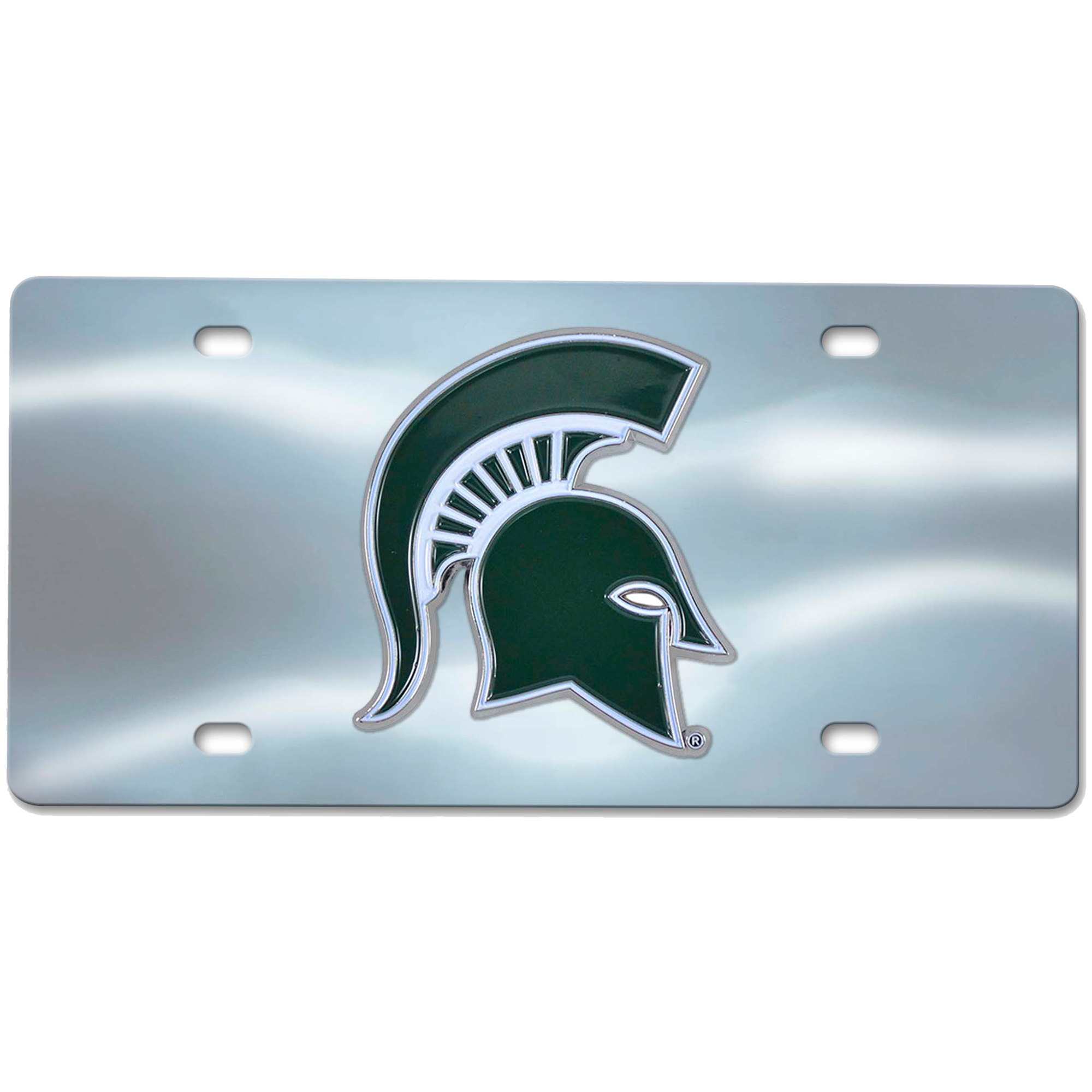 Logo Brands  Michigan State Spartans Diecast License Plate