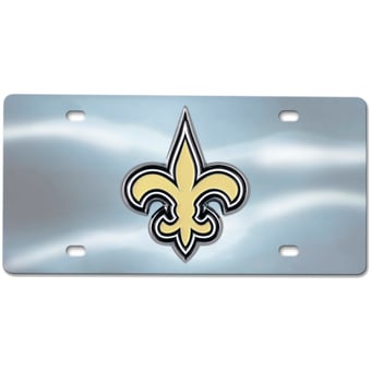 Logo Brands  New Orleans Saints Diecast License Plate