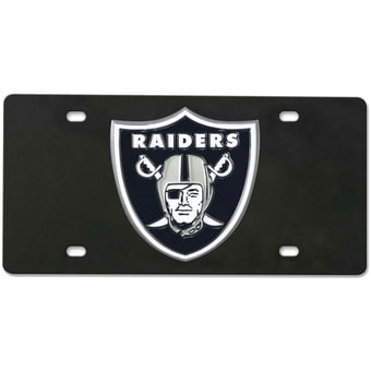 Logo Brands  Las Vegas Raiders Diecast License Plate