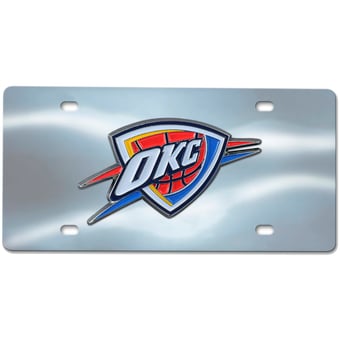 Oklahoma City Thunder License Plates and Frames