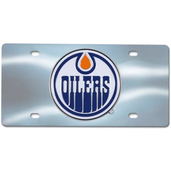 Logo Brands  Edmonton Oilers Diecast License Plate