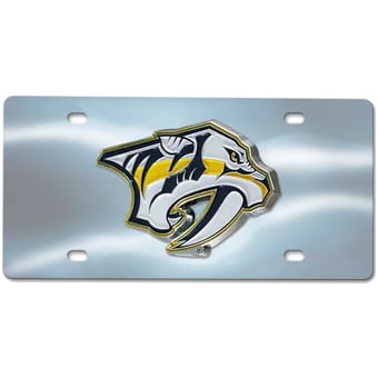 Logo Brands  Nashville Predators Diecast License Plate