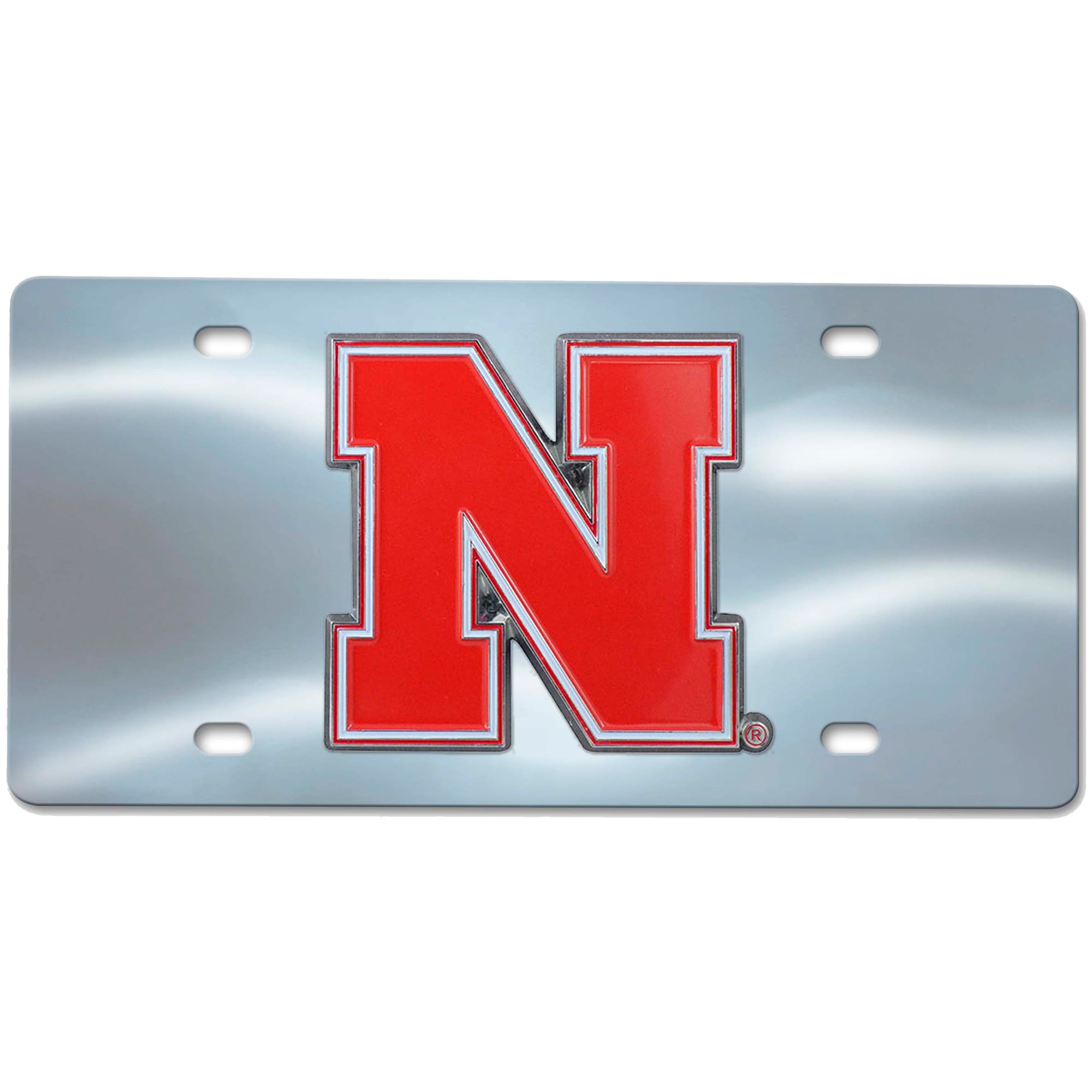 Logo Brands  Nebraska Huskers Diecast License Plate